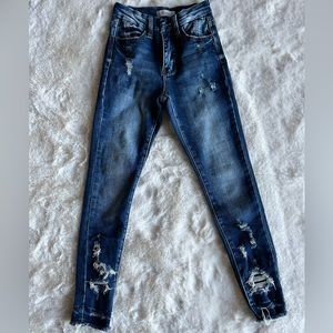 KanCan High Rise Ankle Skinny Jeans, new no tags